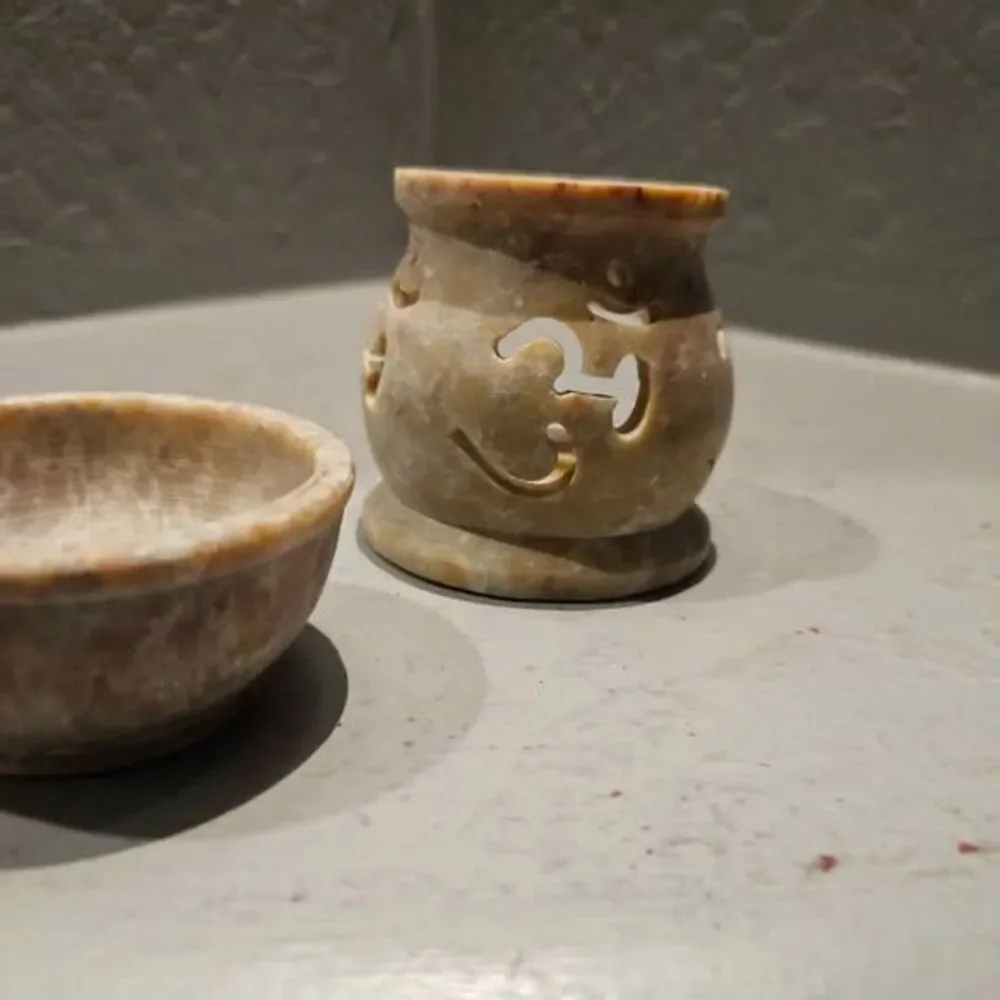 Soapstone Om Oil Diffuser